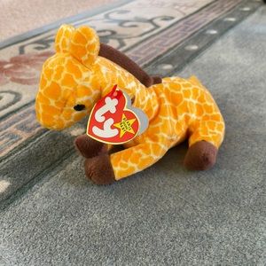 PVC Twigs the giraffe original beanie baby